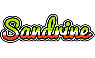 Sandrine superfun logo