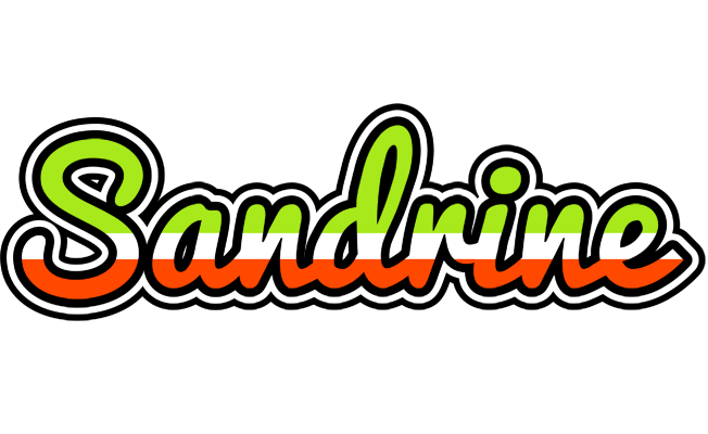 Sandrine superfun logo