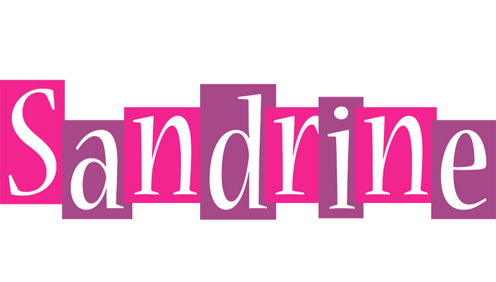 Sandrine whine logo
