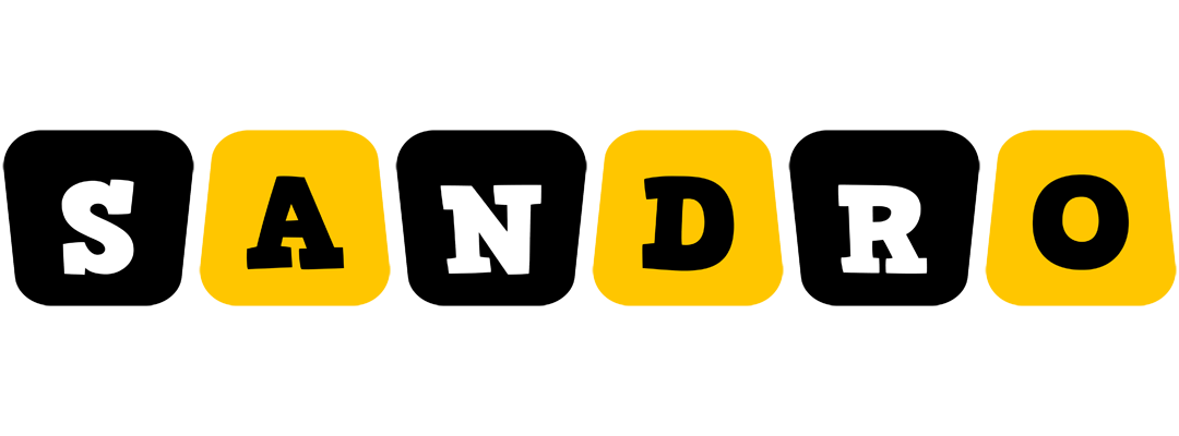 Sandro boots logo