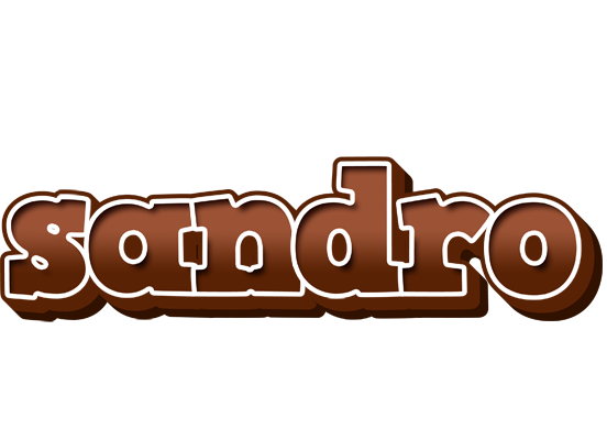 Sandro brownie logo