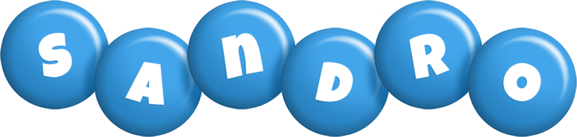 Sandro candy-blue logo