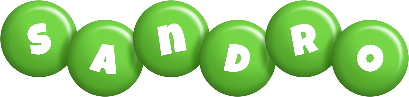 Sandro candy-green logo