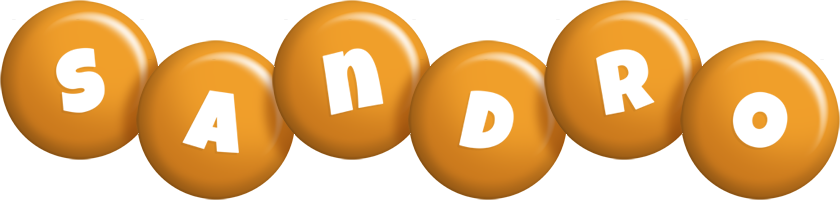 Sandro candy-orange logo