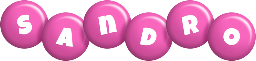 Sandro candy-pink logo