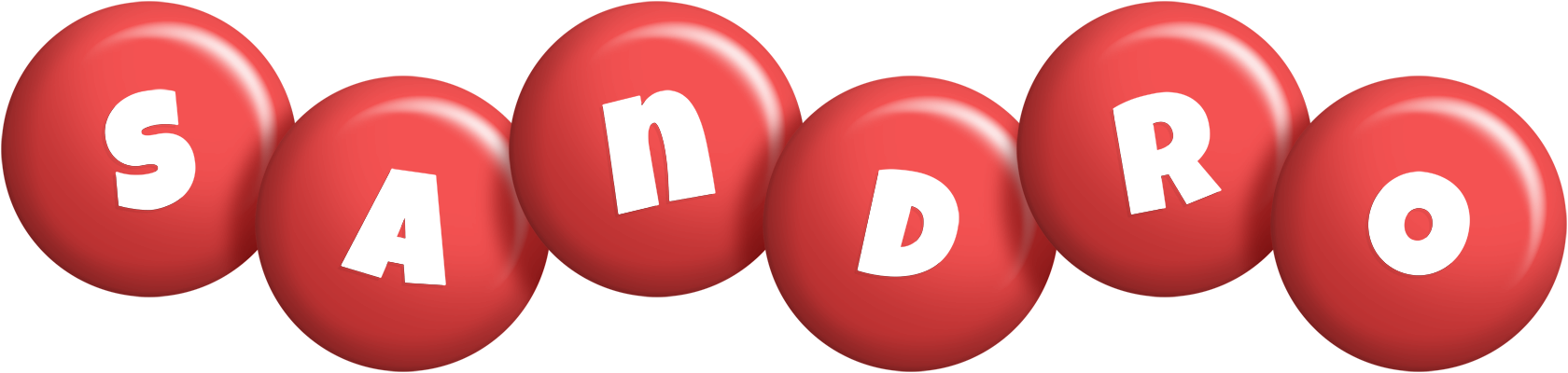 Sandro candy-red logo