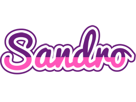 Sandro cheerful logo
