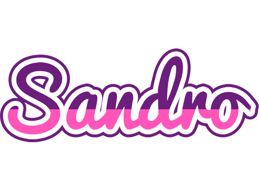 Sandro cheerful logo