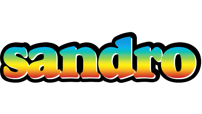 Sandro color logo