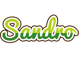Sandro golfing logo
