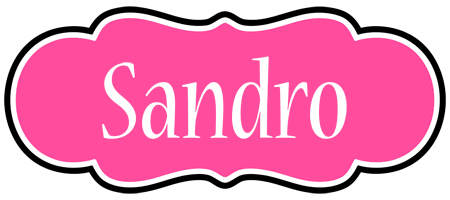 Sandro invitation logo