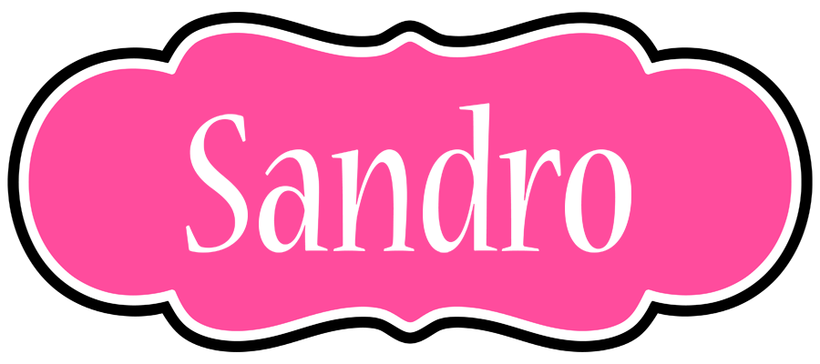 Sandro invitation logo