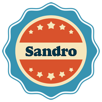 Sandro labels logo