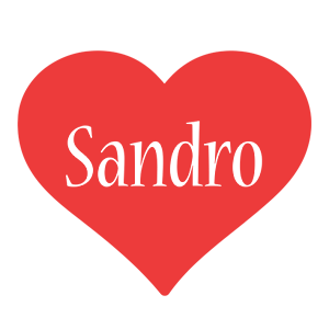 Sandro love logo