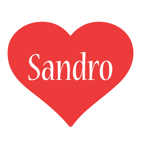 Sandro love logo