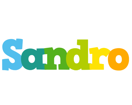 Sandro rainbows logo