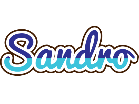 Sandro raining logo