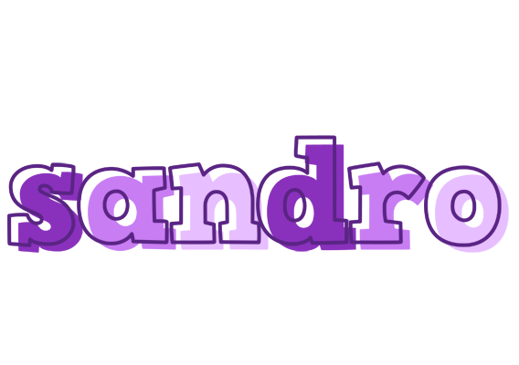Sandro sensual logo
