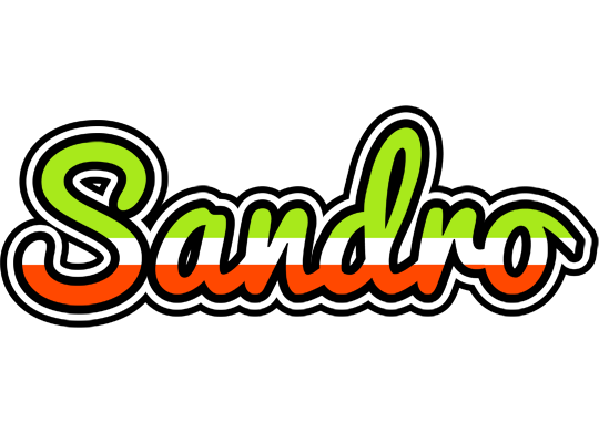 Sandro superfun logo