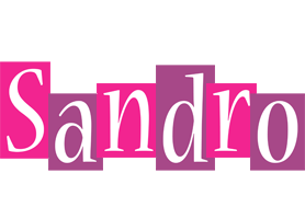 Sandro whine logo