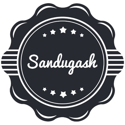 Sandugash badge logo