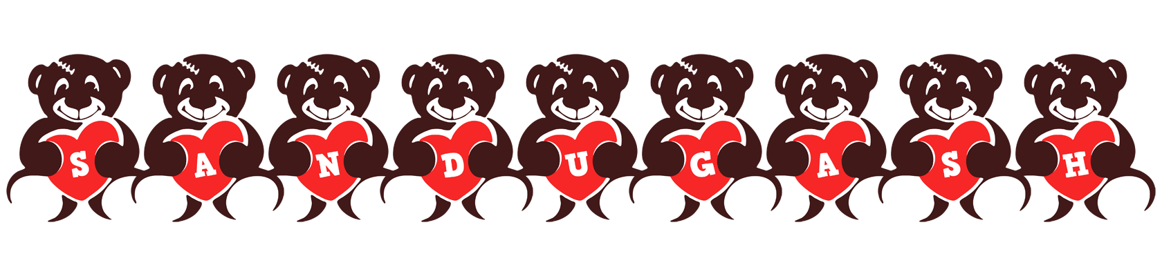 Sandugash bear logo