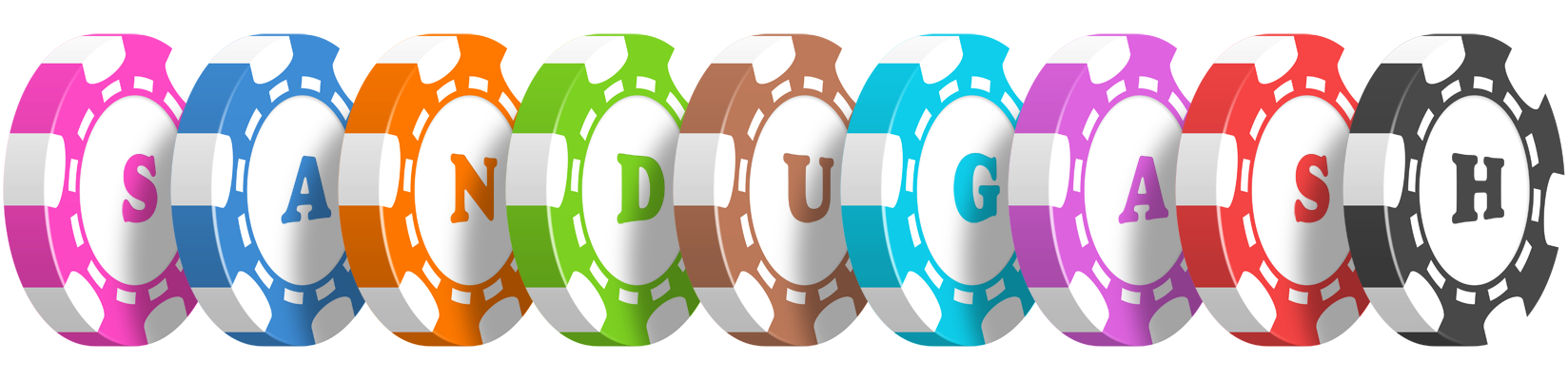 Sandugash bluffing logo