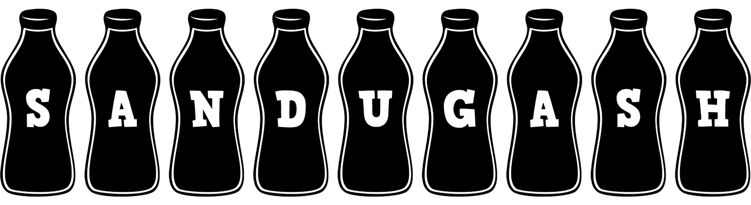 Sandugash bottle logo