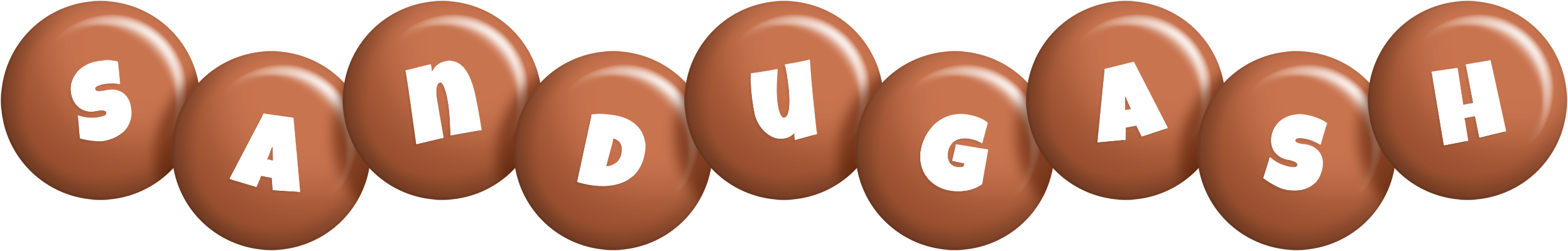 Sandugash candy-brown logo