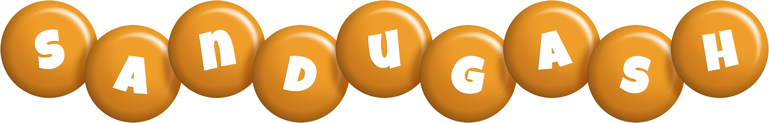 Sandugash candy-orange logo