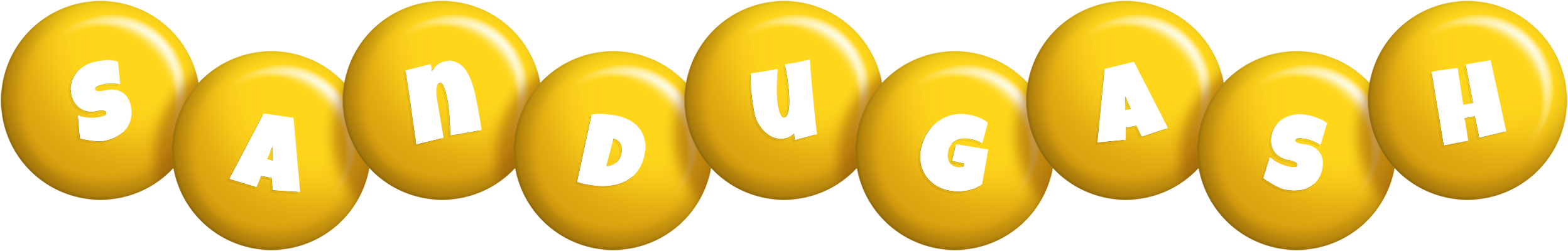 Sandugash candy-yellow logo