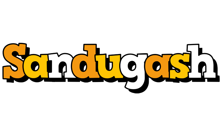 Sandugash cartoon logo