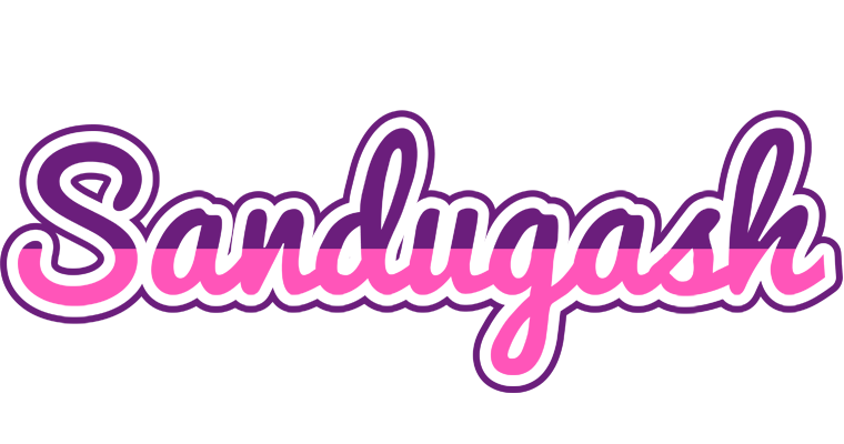 Sandugash cheerful logo