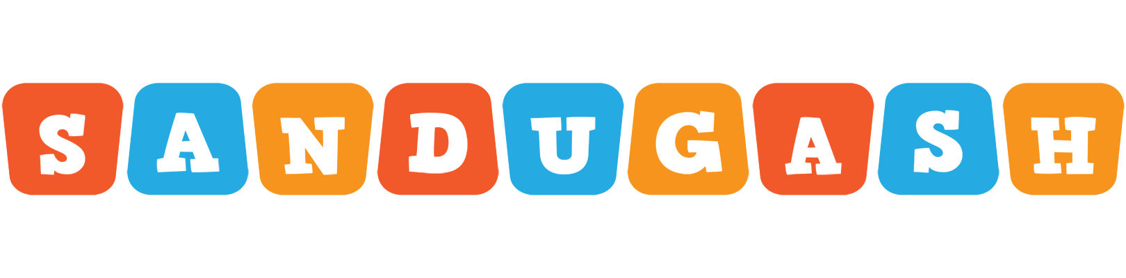 Sandugash comics logo