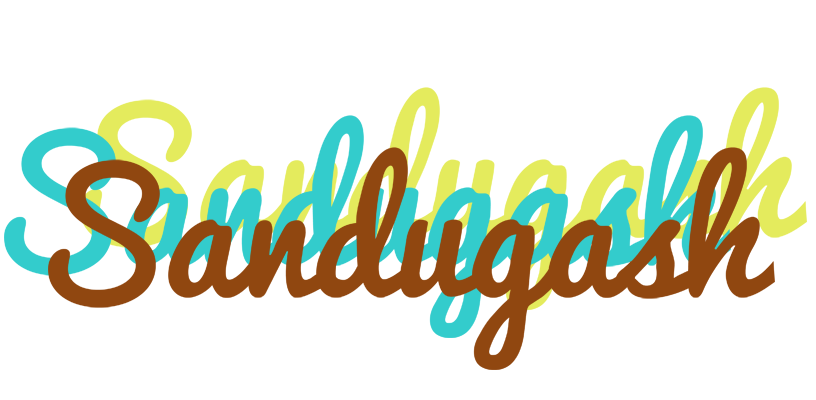 Sandugash cupcake logo