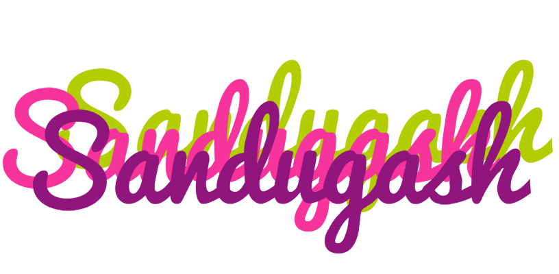 Sandugash flowers logo
