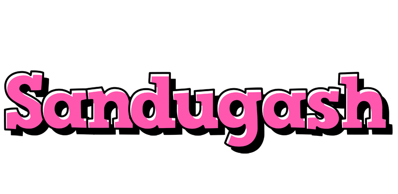 Sandugash girlish logo