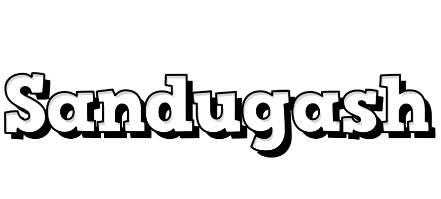 Sandugash snowing logo
