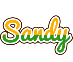 Sandy banana logo