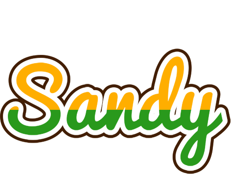 Sandy banana logo