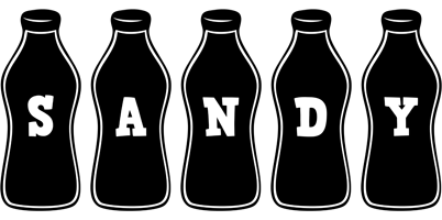 Sandy bottle logo