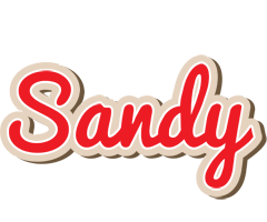 Sandy chocolate logo