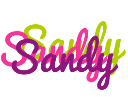 Sandy flowers logo