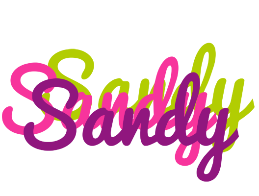 Sandy flowers logo