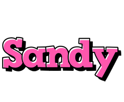 Sandy girlish logo