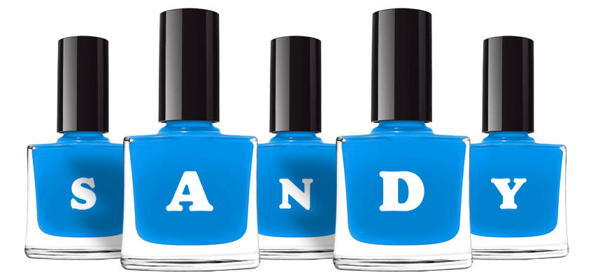 Sandy glossy logo