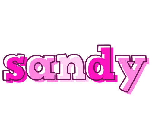 Sandy hello logo