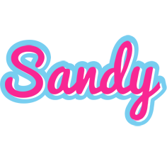 Sandy popstar logo