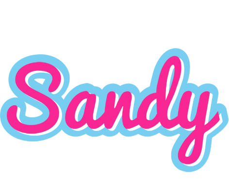 Sandy popstar logo