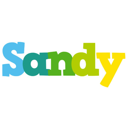 Sandy rainbows logo
